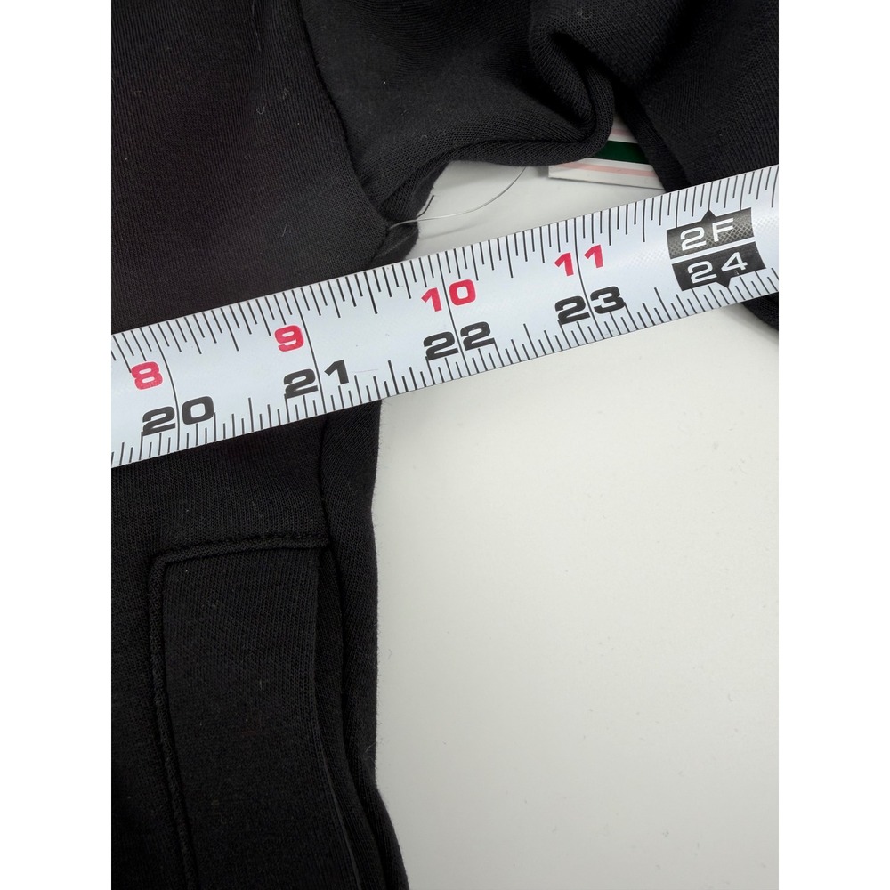 Fore All Suie Sweatshirt Black Green White Quarter Zip Golf Pullover M $128 - Picture 7 of 7